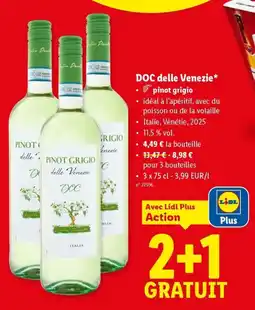 Lidl DOC delle Venezie pinot grigio aanbieding