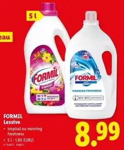 Lidl Formil Lessive aanbieding