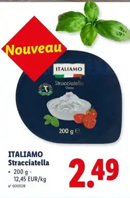 Lidl Italiamo Stracciatella aanbieding