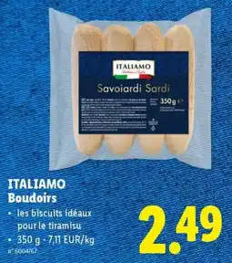 Lidl Italiamo Boudoirs aanbieding