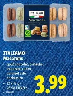 Lidl Italiamo Macarons aanbieding