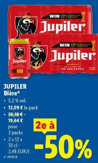Jupiler Bière