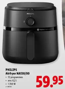 Lidl Philips Airfryer NA130/00 aanbieding