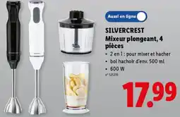 Lidl Silvercrest Mixeur Plongeant aanbieding