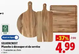 Lidl Silvercrest Planche à découper et de service aanbieding
