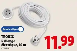 Lidl Tronic Rallonge électrique aanbieding