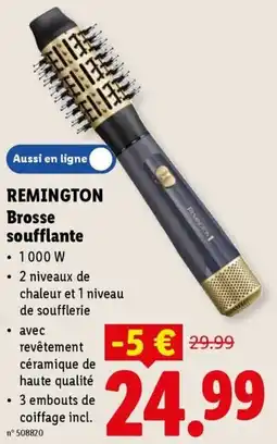Lidl Remington Brosse Soufflante aanbieding