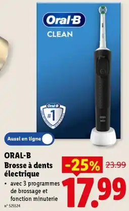 Lidl Oral-B Brosse à Dents électrique aanbieding