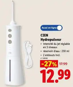 Lidl Cien Hydropulseur aanbieding