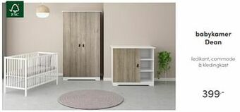 Baby & Tiener Babykamer dean aanbieding