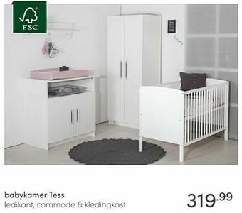 Baby & Tiener Babykamer tess aanbieding