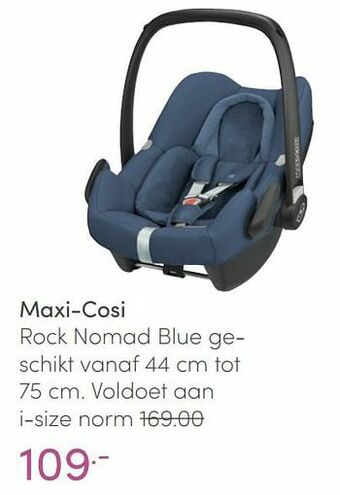 Baby & Tiener Maxi-cosi rock nomad blue aanbieding