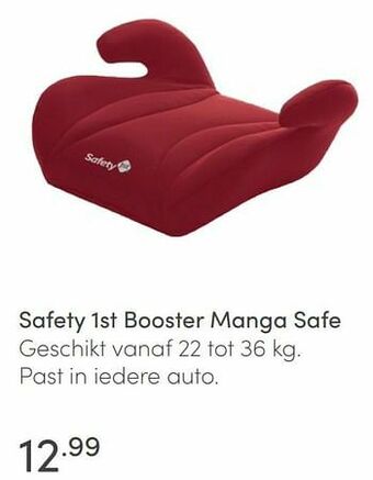 Safety 1st booster manga safe