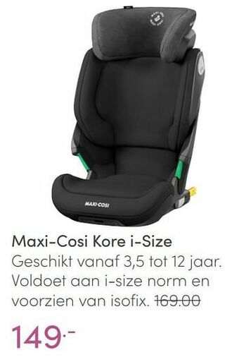 Baby & Tiener Maxi-cosi kore i-size aanbieding