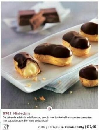 Mini-eclairs
