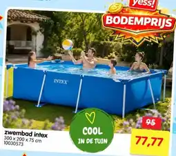 Yess zwembad intex aanbieding