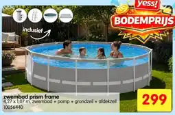 Yess Zwembad prism frame aanbieding