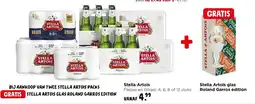 Jumbo Stella Artois + Stella Artois glas Roland Garros edition aanbieding