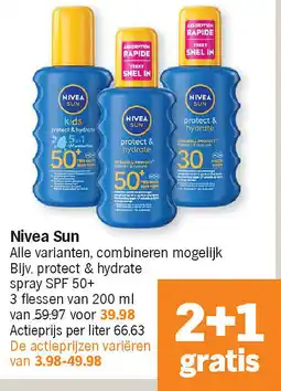 Albert Heijn Nivea Sun aanbieding