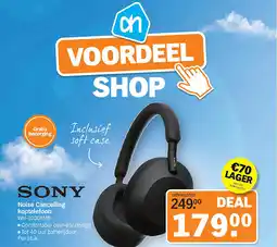 Albert Heijn Noise Cancelling koptelefoon aanbieding