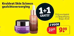 Kruidvat Kruidvat Skin Science gezichtsverzorging aanbieding