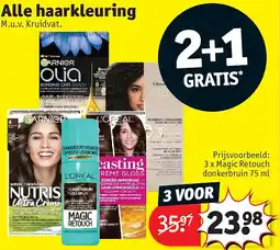 Kruidvat Alle haarkleuring aanbieding
