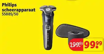 Kruidvat Philips scheerapparaat aanbieding