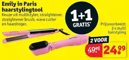 Kruidvat Emily in Paris haarstylingtool aanbieding