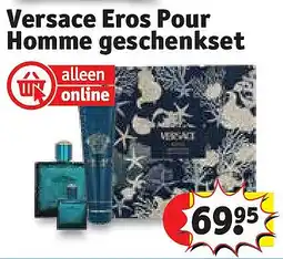Kruidvat Versace Eros Pour Homme geschenkset aanbieding