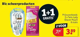 Kruidvat Bic scheerproducten aanbieding