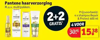 Kruidvat Pantene haarverzorging aanbieding