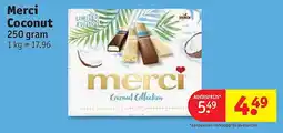 Kruidvat Merci Coconut aanbieding