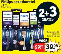 Kruidvat Philips opzetborstel aanbieding