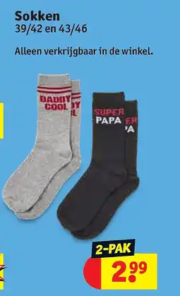Kruidvat Sokken aanbieding