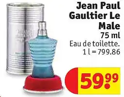 Kruidvat Jean Paul Gaultier Le Male aanbieding