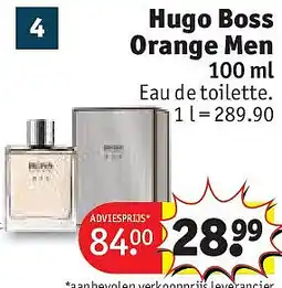 Kruidvat Hugo Boss Orange Men aanbieding