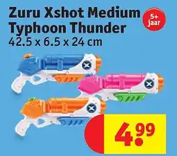 Kruidvat Zuru Xshot Medium Typhoon Thunder aanbieding