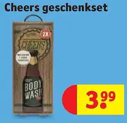 Kruidvat Cheers geschenkset aanbieding