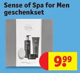 Kruidvat Sense of Spa for Men geschenkset aanbieding