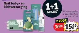 Kruidvat Naïf baby- en kidsverzorging aanbieding