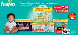 Kruidvat Pampers bigpack luiers en luierbroekjes aanbieding