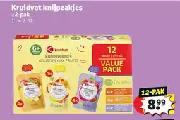 Kruidvat Kruidvat knijpzakjes aanbieding