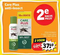 Kruidvat Care Plus anti-insect aanbieding