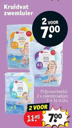 Kruidvat Kruidvat zwemluier aanbieding