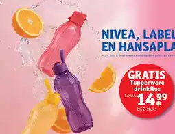 Kruidvat Tupperware drinkfles aanbieding