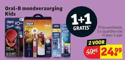 Kruidvat Oral-B mondverzorging Kids aanbieding