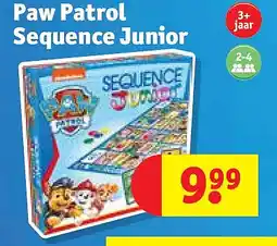 Kruidvat Paw Patrol Sequence Junior aanbieding
