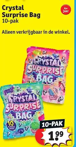 Kruidvat Crystal Surprise Bag aanbieding