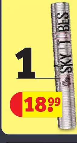 Kruidvat Maybelline New York Lash Sensational Sky Tubes Tubing Mascara aanbieding