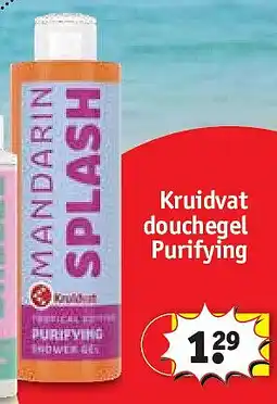 Kruidvat Kruidvat douchegel Purifying aanbieding